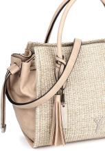 Kurzgrifftasche Cassy Suri Frey Lighttaupe Naturbast Beige 
