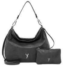 2in1 Beuteltasche Laley Suri Frey Cutoutmuster Grau