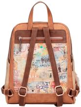 Mädchenrucksack Anekke Menire Tribe Tabletfach Braun Lasercut