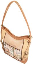 Taschenrucksack Anekke Amazonia Tukan Stickerei Regenwald beige
