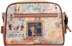 bedruckte Crossovertasche Anekke Menire Towanda Krieger Bunt