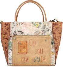 Anekke Butterfly Kurzgrifftasche Amazonia Goldtöne Crossover