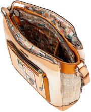 Crossovertasche Damen Braun Anekke Menire Magic Souls Handwerk