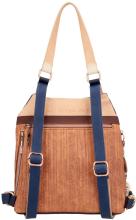 diebstahlsicherer Mädchenrucksack Anekke Menire Tribe Blau gemustert