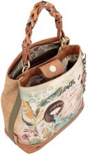 Handtasche Damen Anekke Amazonia Crossover Glitzereffekt