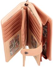 Menire Tribe Geldtasche Damen Cutouts Anekke braun