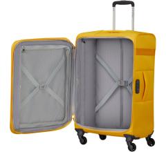 Koffertrolley knallgelb erweiterbar Samsonite Citybeat Spinner 66cm