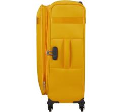 Koffertrolley knallgelb erweiterbar Samsonite Citybeat Spinner 66cm