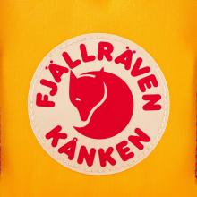 Fjällräven Mini Backpack Light Oak Rainbow Pattern Pastellgelb