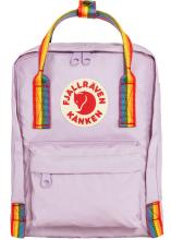 Fjällräven Kinderrucksack Kanken Rainbow Mini Pastel Lavender Lila