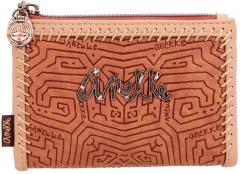Portemonnaie geprägt Anekke Menire Tribe braun Brasilien