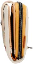 Maxibrieftasche Anekke Menire Magic Souls Stickerei braun bunt