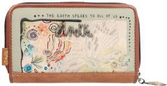 Anekke Amazonia Butterfly Portemonnaie grün braun herausnehmbares Etui