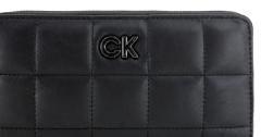 Steppdesign Damenbörse Black Re-Lock Quilt Wallet Long Calvin Klein