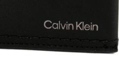 Calvin Klein Hochformat Börse Herren Duo Stitch Trifold Black