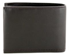 Calvin Klein Dollarvisit Duo Stitch Trifold Dark Brown