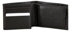 Calvin Klein Dollarvisit Duo Stitch Trifold Dark Brown