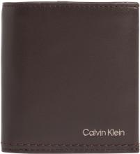 Calvin Klein Trifold Börse Duo Stitch Dark Brown