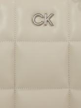 Damentasche im Steppdesign Calvin Cklein Re-Lock Quilt Tote Large Stoney Beige