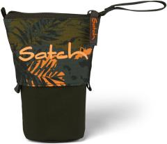 Satch Pencil Slider Schüttelpennal Stiftebecher Jurassic Jungle dunkelgrün