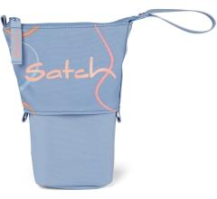 Stiftetasche hellblau bunt Satch Pencil Slider Vivid Blue Stiftebecher