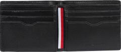 Mini Geldtasche Herren Schwarz Tommy Hilfiger ohne Münzfach 