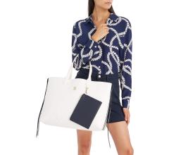 Shopper Tommy Hilfiger Weiß Monogramm Iconic Tote