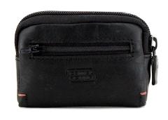 Leather Keycase Salamanca Camel Active schwarz 