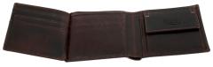 kleines Lederportmonee Salamanca Camel Active Rotbraun Vintage Leder 