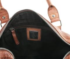 Bowlingtasche Freda Cognac Harbour 2nd Soft Weaving braun