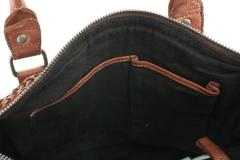 Bowlingtasche Freda Cognac Harbour 2nd Soft Weaving braun
