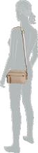 sportliche Crossovertasche Damen Camelbraun Camel Active Bari Medium