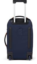 Jugendkoffer Satch Travel Flow S 54cm Pure Navy Lederdetails dunkelblau