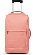 Pure Coral Satch Travel Flow M 65cm Schülerkoffer Lederapplikationen