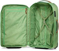 hellgrüner Reisekoffer 2-Rad Satch Travel Flow M 65cm Pure Jade Green