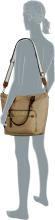 Camel Actice Bari Henkeltasche Camel Braun Nylon