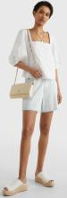 Überschlagtasche Sommer Tommy Hilfiger Kettenriemen Bastoptik