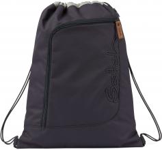 Rucksack 3teiliges Set Satch Pack Nordic Grey Lederdetails dunkelgrau