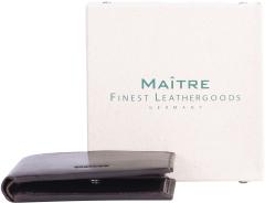 Minibörse Leder Maitre Birkheim Gerno Billfold SH2 Dunkelbraun Used Look