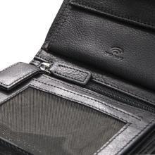 Leisel Dawina Leder Geldbörse Maitre Unisex Black Datenschutz