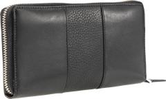 Lederbörse Damen Maitre Auen Dietrun RFID Black Silber