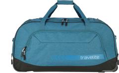 großer Taschentrolley petrolblau Travelite Kick Off XL 77cm