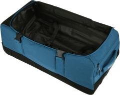 petrolblaue Reisetasche 2-Rad-Trolley Travelite Kick Off L 68cm