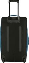 petrolblaue Reisetasche 2-Rad-Trolley Travelite Kick Off L 68cm