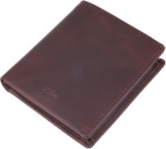 Loreto Daphnis JOOP! Lederportmonee Männer Dark Brown Datenschutz