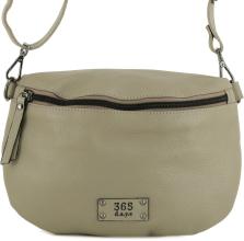 365 d.a.y.s Garda Black schwarze Ledertasche genarbt