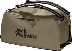 Travelbag 65 Liter Jack Wolfskin Traveltopia Duffle 65 Cordovan Red Rucksackfunktion