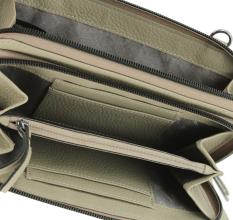 365 d.a.y.s Tokio Taupe beige Abendtasche Portemonnaie crossover 