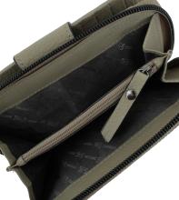 365 d.a.y.s geräumiges Portemonnaie Paris Taupe Leder beige
