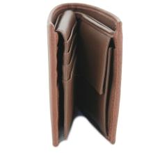 Lederbörse Herren Tommy Hilfiger Premium Leather Flap and Coin Tan Hellbraun
